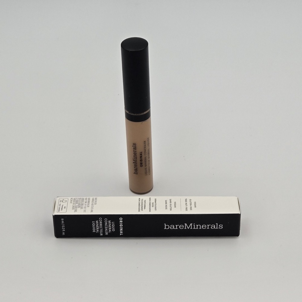 Bare Minerals Original Liquid Mineral Concealer Med Tan 3.5C 0.2 Fl Oz NIB